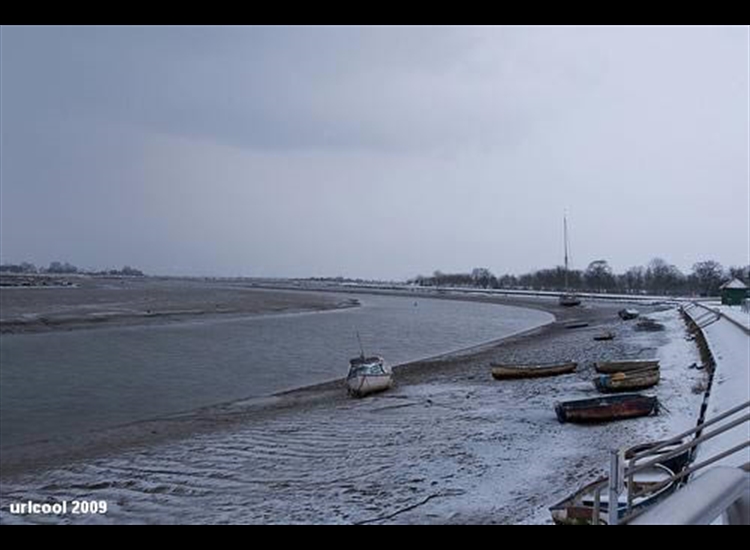 10.Maldon, tide out, winter