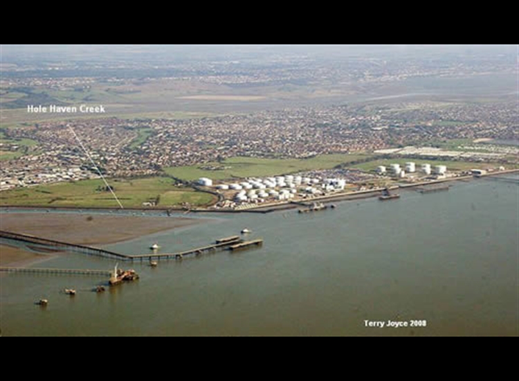 Aerial Photo of Hole Haven Creek