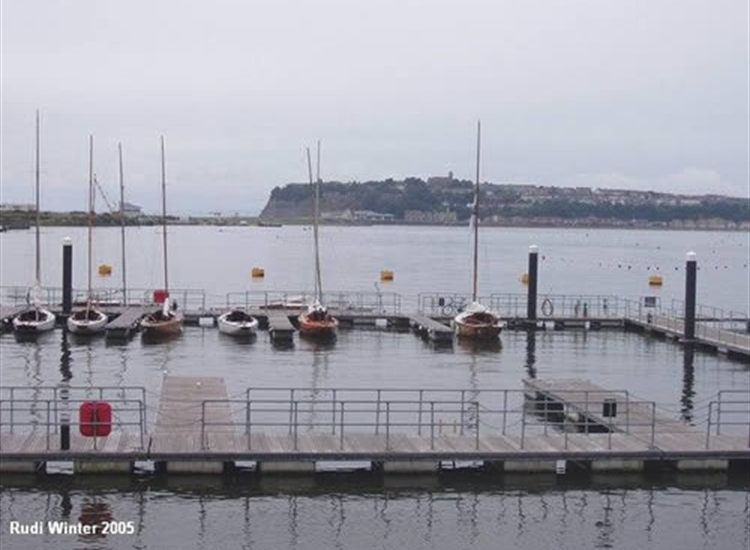 3.Looking out over Cardiff Bay from the Visitors Moorings