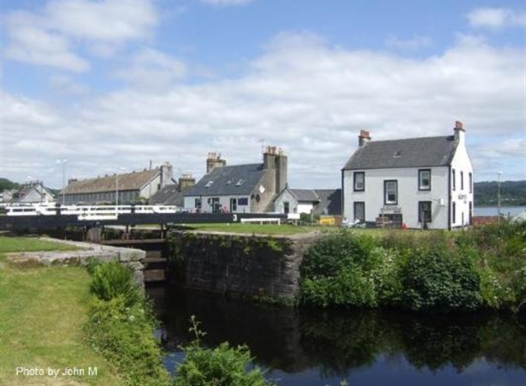 4. Crinan Canal. Lock No 3 with No 2 just over your right shoulder