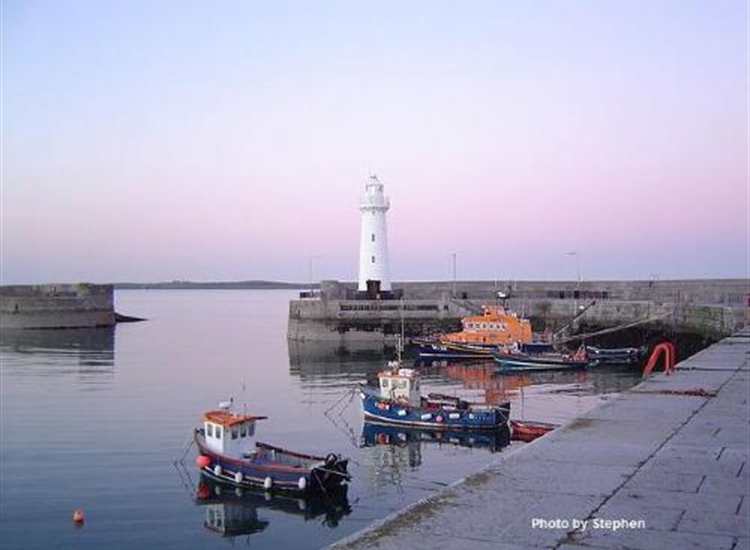 Donaghadee Harbour at half tide