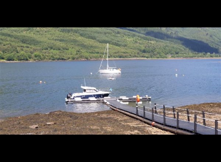 Pontoon at Arrochar