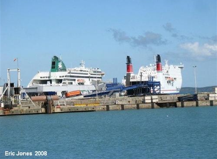 Ferries at Holyhead