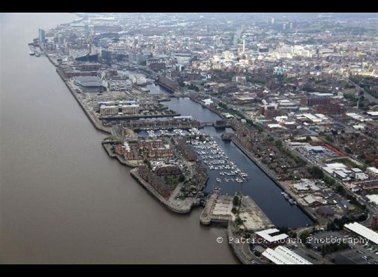 Liverpool Marina looking NW