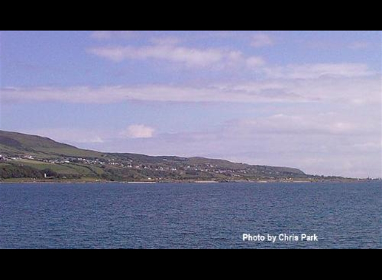 Looking NW from the Magilligan Ferry with Warren Lighthouse extreme right