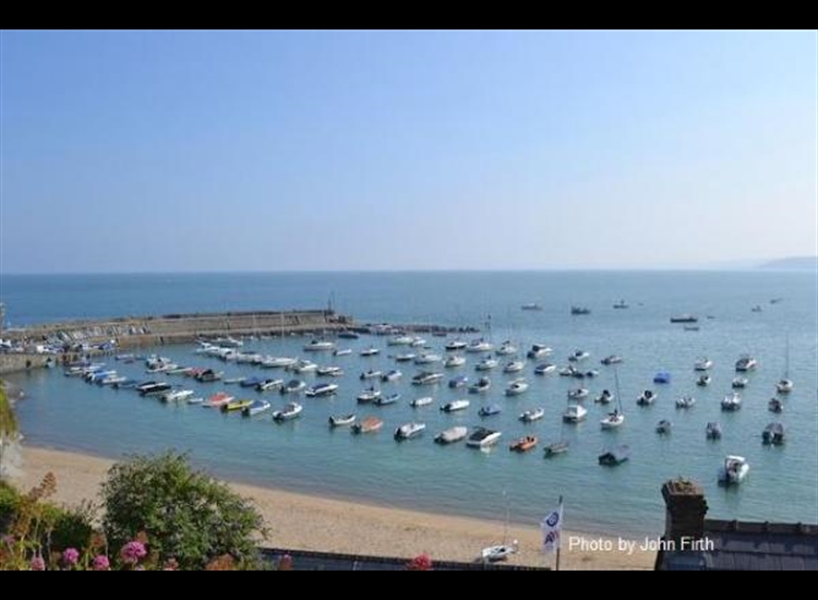 New Quay Harbour at High Water