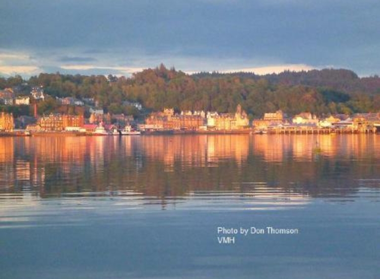Oban at sunset