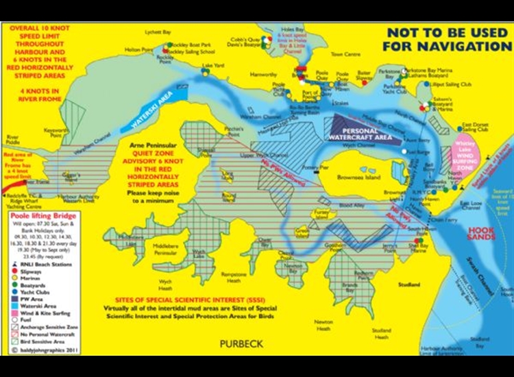 Poole Harbour Chartlet