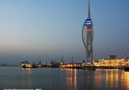 Portsmouth Harbour 1-  Entrance plus Haslar, Camber and  Gunwharf