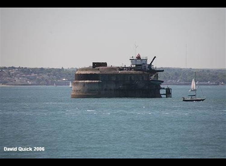 Spitbank Fort- in the approach
