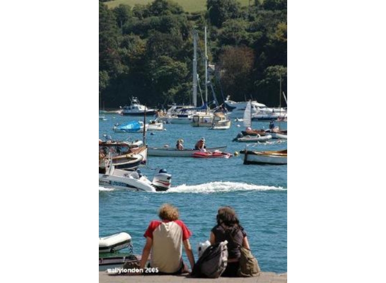 Busy Day Afloat in Salcombe