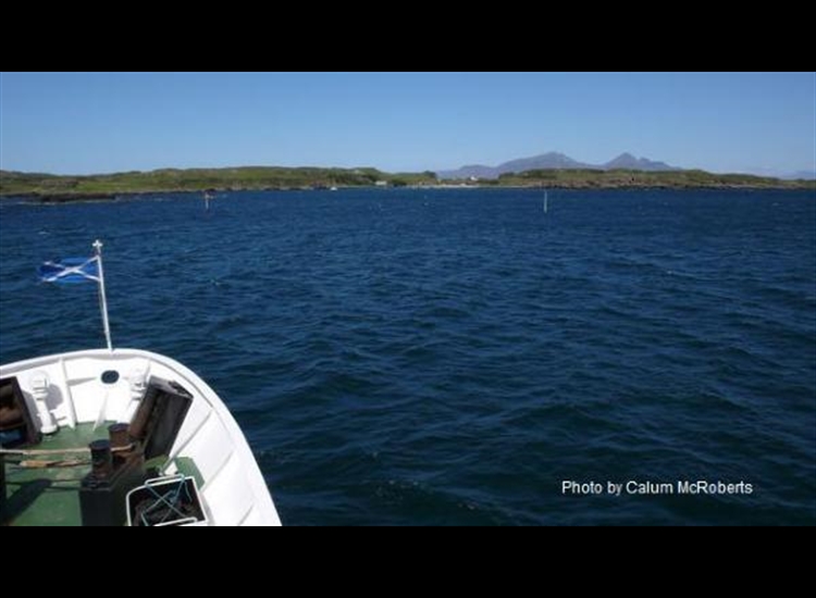 Muck,  Approach to Port Mor