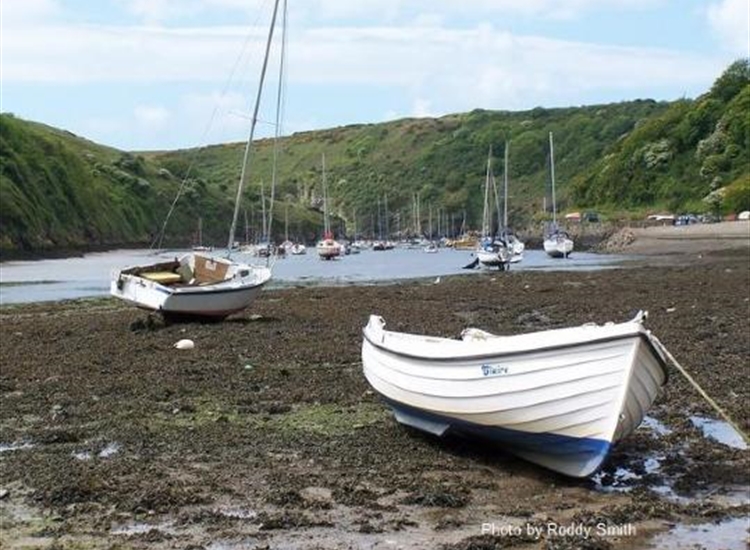 Solva looking west at half tide