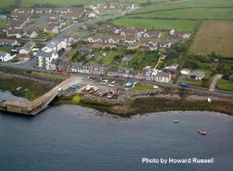 Cooks Pier Aerial from West
