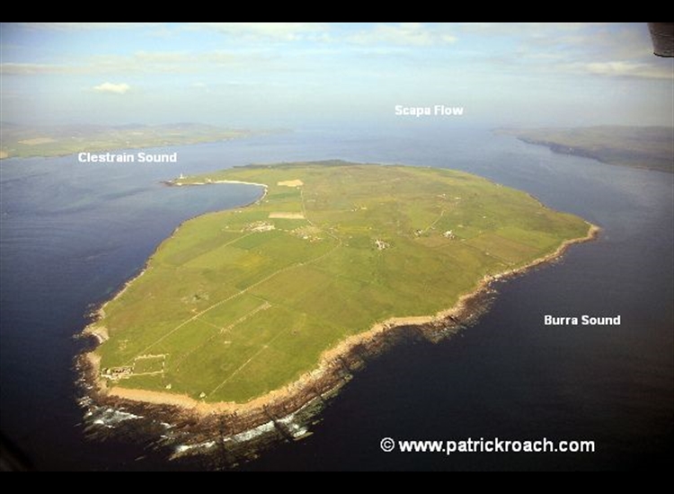 Graemsay looking SE towards Scapa Flow
