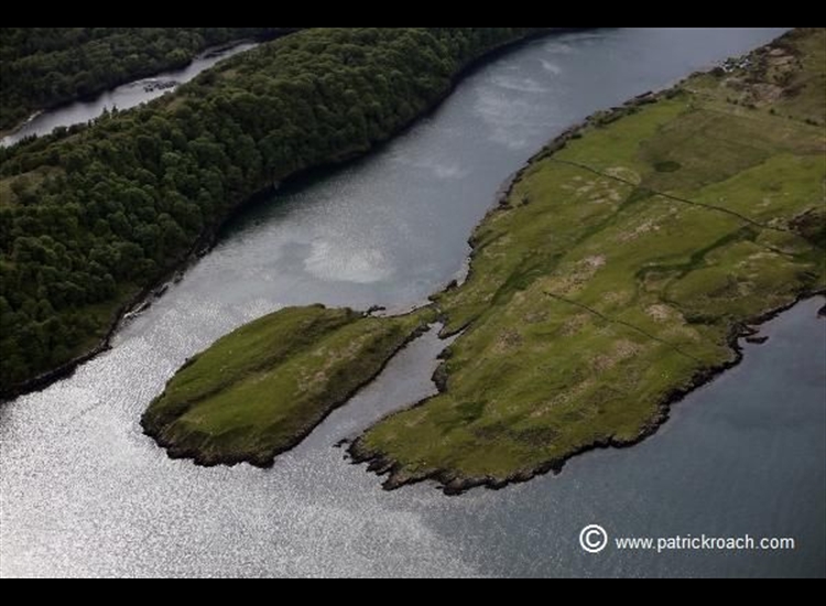 Doirlinn narrows from the East
