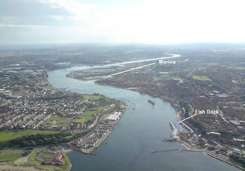 Tyne, (River) including Moorings and Marinas up to Newcastle
