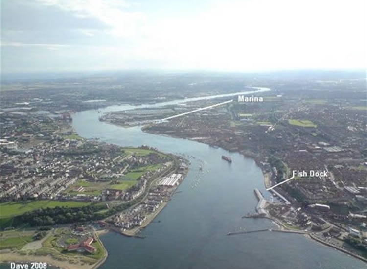 1.Aerial Photo of the Entrance to the River Tyne
