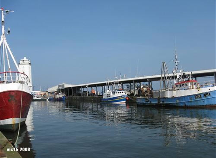 2.Fish Quays, near entrance of Tyne