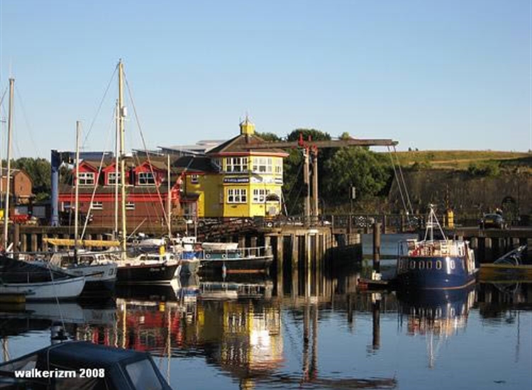 9.Inside St.Peter's Marina Newcastle