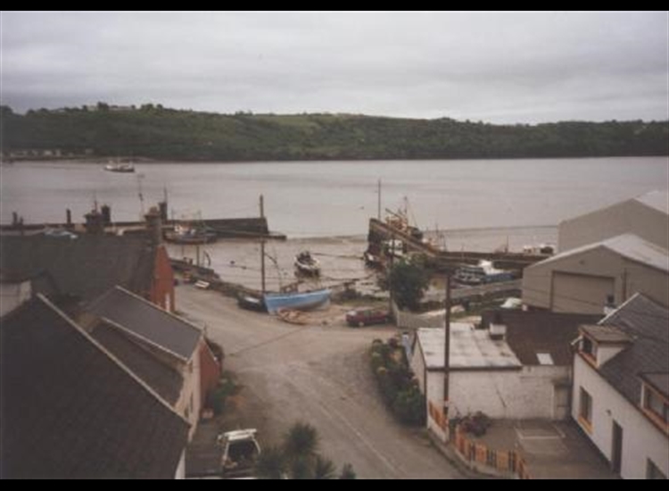 Ballyhack from the top of the Norman Keep