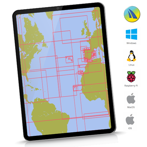 Spain, Portugal, Atlantic- Cross Platform Charts for qtVlm